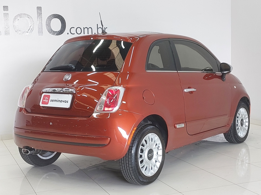 fiat 500 1.4 lounge air 16v gasolina 2p automatico flex 20124
