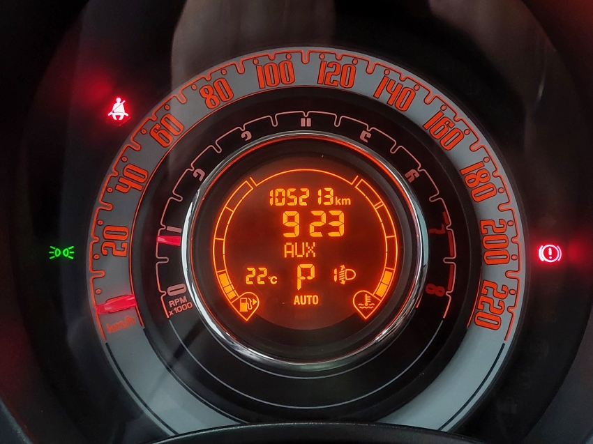 fiat 500 1.4 lounge air 16v gasolina 2p automatico flex 201210