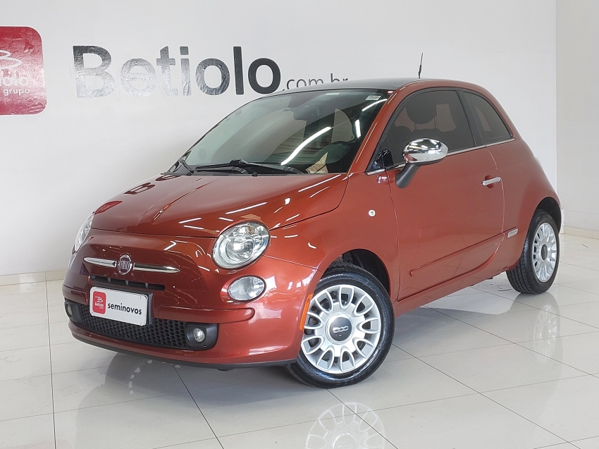 fiat 500 1.4 lounge air 16v gasolina 2p automatico flex 201219