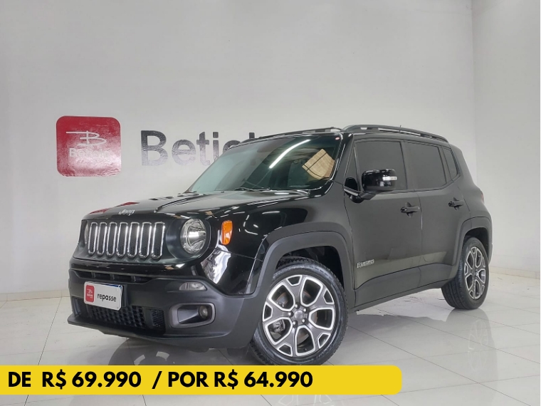 jeep renegade 1.8 16v flex longitude 4p automatico 20160