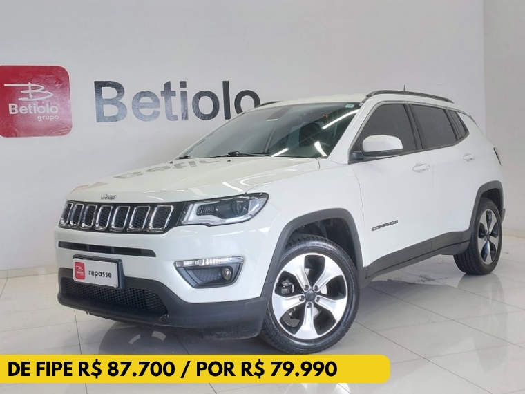 jeep compass 2.0 16v flex longitude automatico 4p 2018