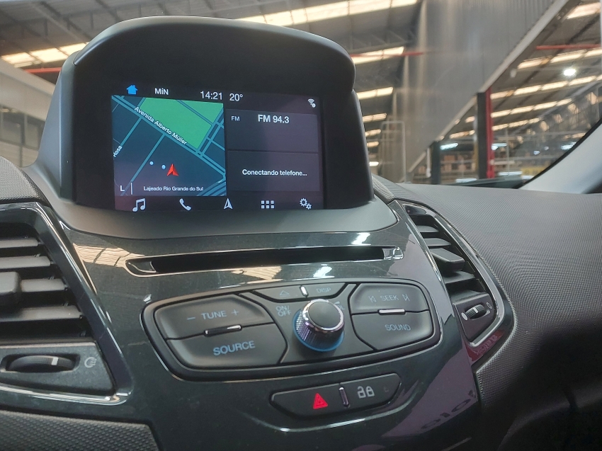 ford fiesta 1.6 ti-vct flex titanium powershift 4p automatico 201816