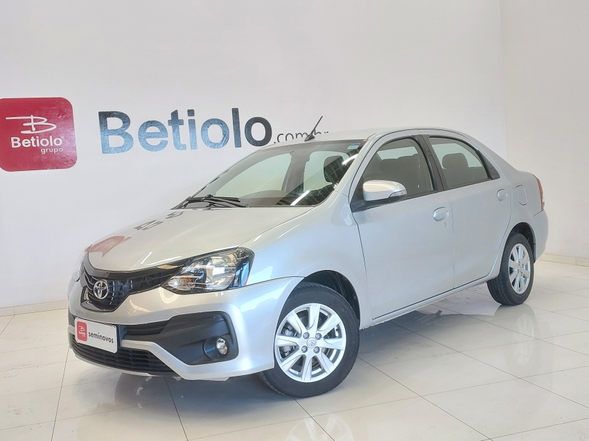 toyota etios 1.5 x sedan 16v flex 4p automatico 202020