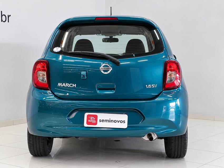 nissan march 1.6 sl 16v flex 4p manual 20154