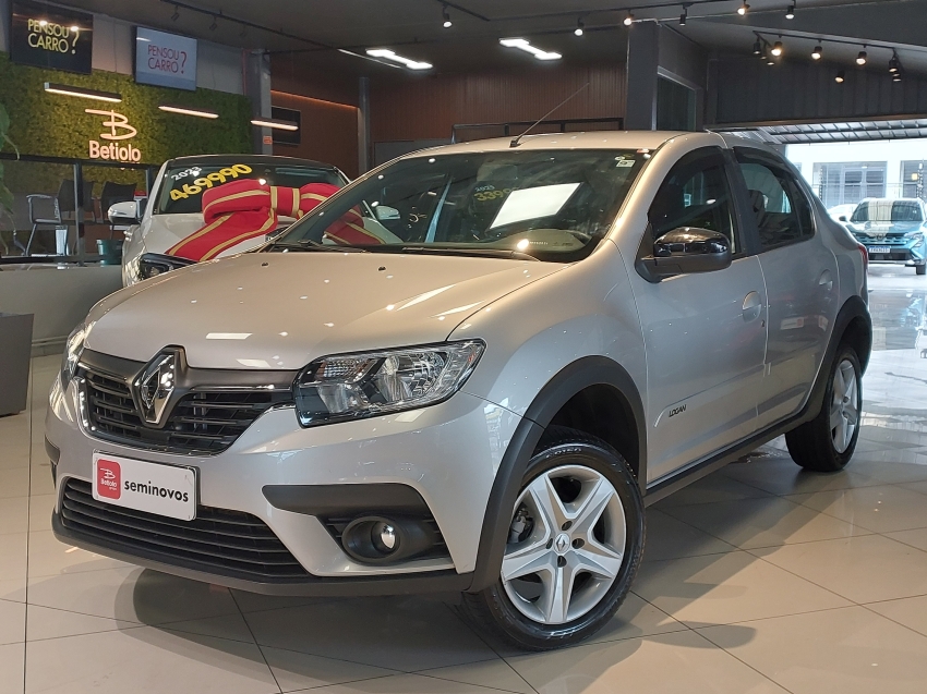 renault logan 1.6 16v sce flex zen x-tronic 4p automatico 20221