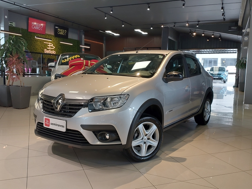 renault logan 1.6 16v sce flex zen x-tronic 4p automatico 202218