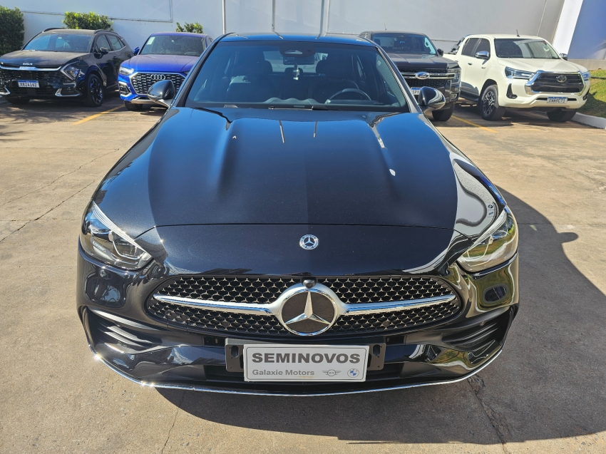 mercedes-benz c 200 1.5 eq boost hibrido amg line 9g-tronic 4p manual 20251