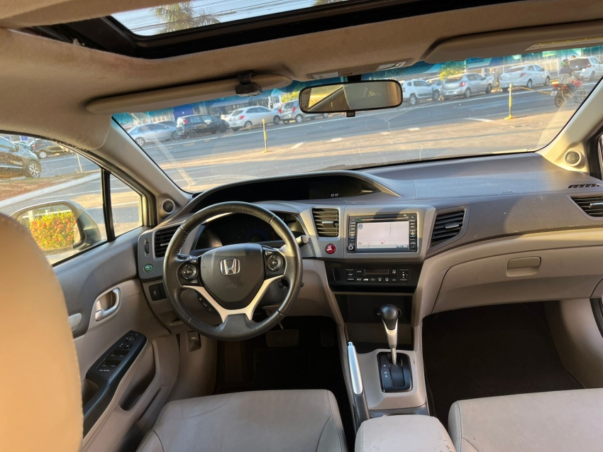 honda civic 2.0 exr 16v flex 4p automatico 2014
