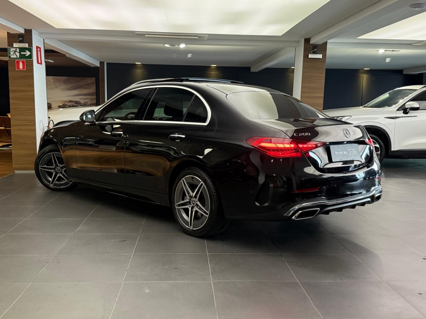 mercedes-benz c 200 1.5 eq boost hibrido amg line 9g-tronic 4p automatico 20245