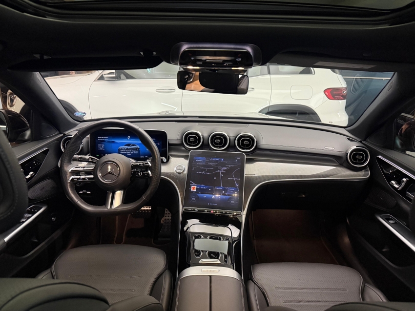 mercedes-benz c 200 1.5 eq boost hibrido amg line 9g-tronic 4p automatico 20248