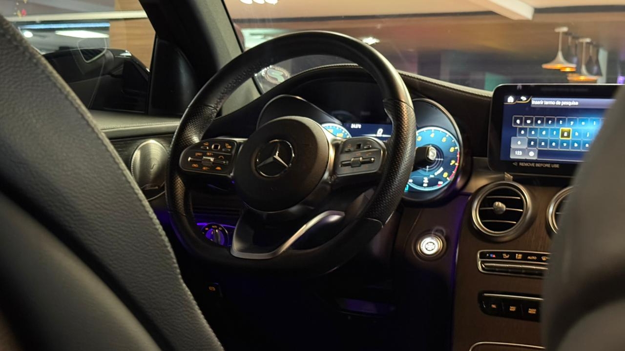 mercedes-benz glc 300 2.0 cgi gasolina coupe amg line 4matic 9g-tronic 4p automatico 202313