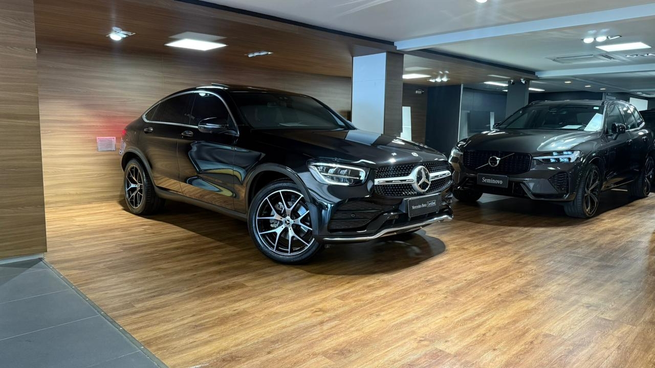 mercedes-benz glc 300 2.0 cgi gasolina coupe amg line 4matic 9g-tronic 4p automatico 20232