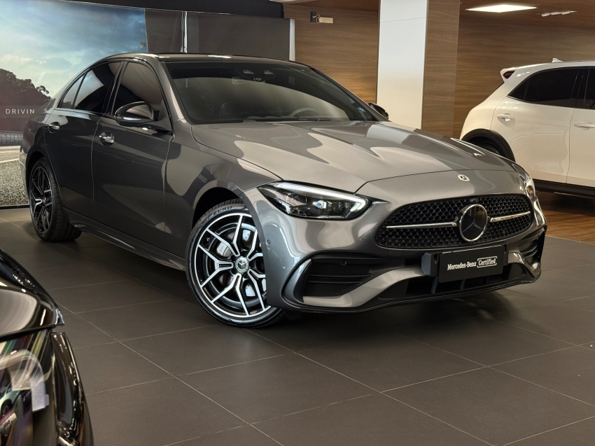 mercedes-benz c 300 2.0 eq boost hibrido amg line 9g-tronic 4p automatico 20252