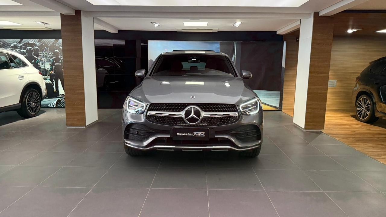 mercedes-benz glc 300 2.0 cgi gasolina coupe amg line 4matic 9g-tronic 4p automatico 20231