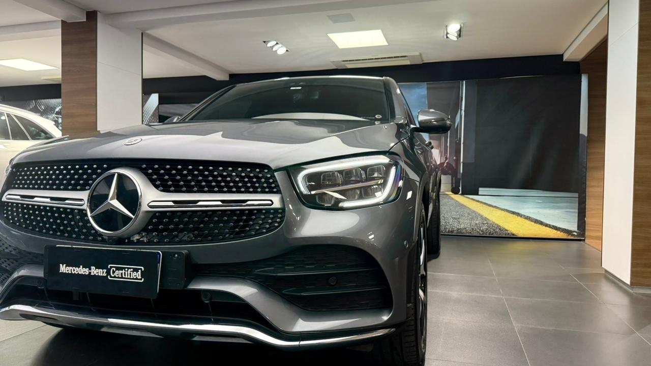 mercedes-benz glc 300 2.0 cgi gasolina coupe amg line 4matic 9g-tronic 4p automatico 202312