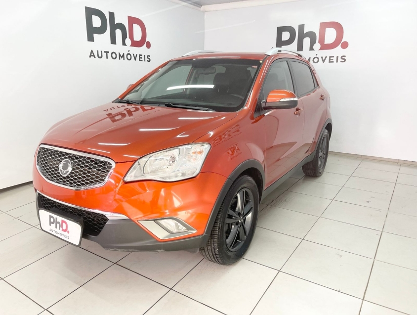 ssangyong korando 2.0 gl 4x4 16v turbo diesel 4p automatico 2012