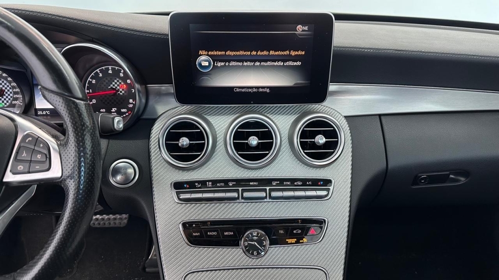 mercedes-benz c 450 3.0 v6 gasolina amg sport 4matic 7g-tronic
