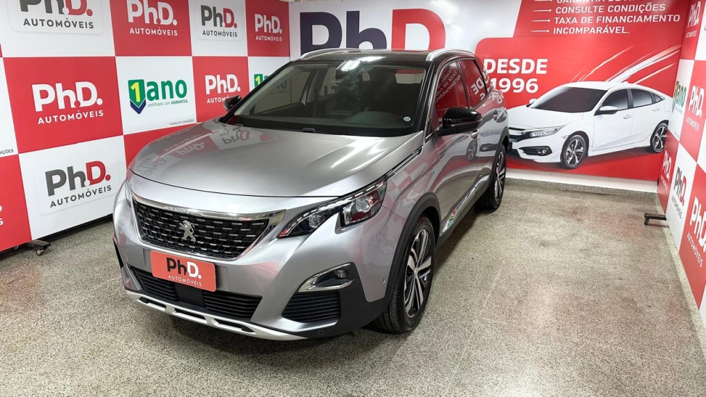 peugeot 3008 1.6 griffe thp 16v gasolina 4p automatico 2019