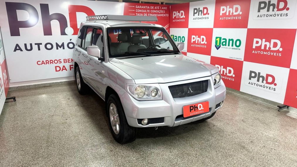 mitsubishi pajero tr4 2.0 4x4 16v flex 4p manual 1.8 automatico 2009