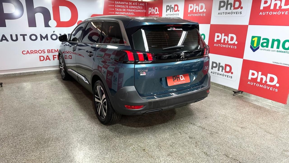 peugeot 5008 1.6 griffe thp 16v gasolina 4p automatico 2019