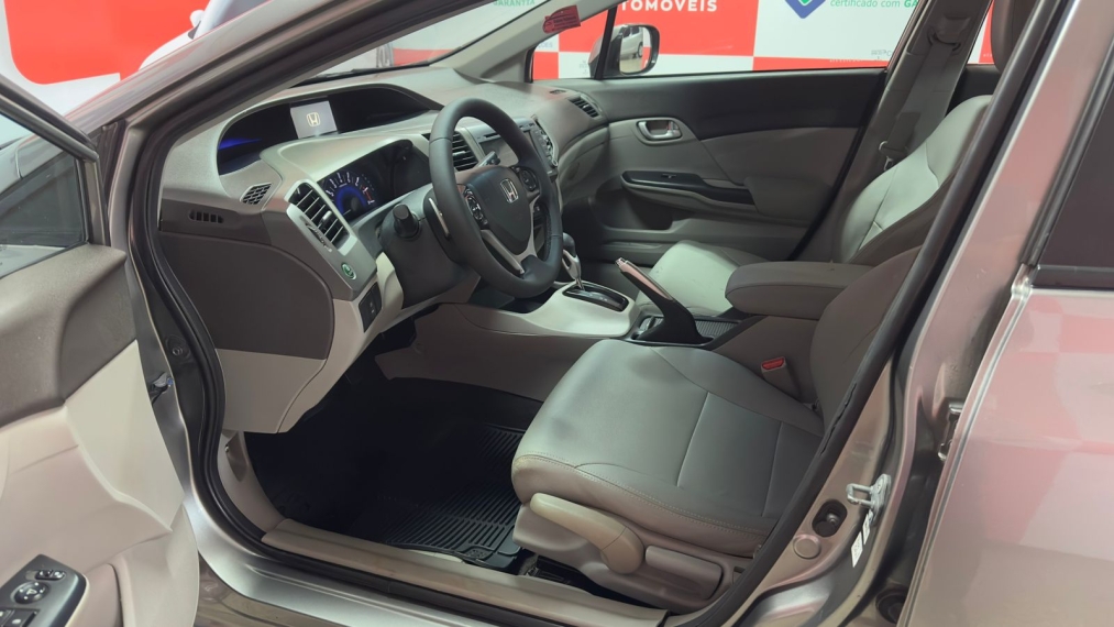 honda civic 1.8 lxl 16v flex 4p automatico 2013