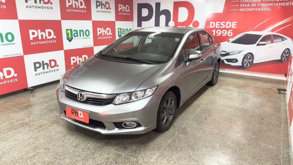 honda civic 1.8 lxl 16v flex 4p automatico 2013