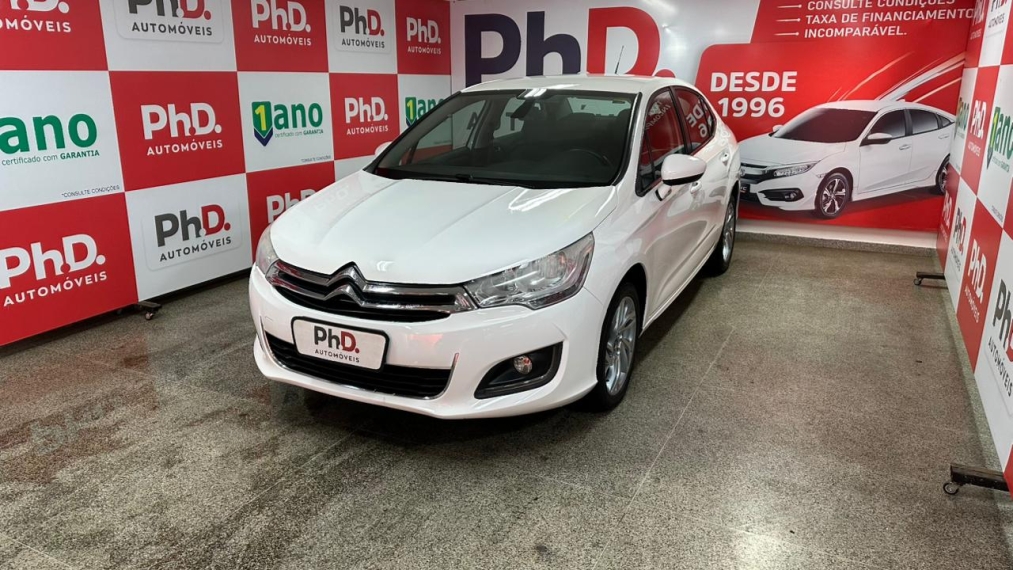 citroen c4 lounge 1.6 origine 16v turbo flex 4p automatico 2017