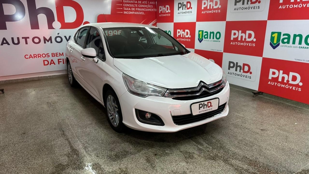 citroen c4 lounge 1.6 origine 16v turbo flex 4p automatico 2017
