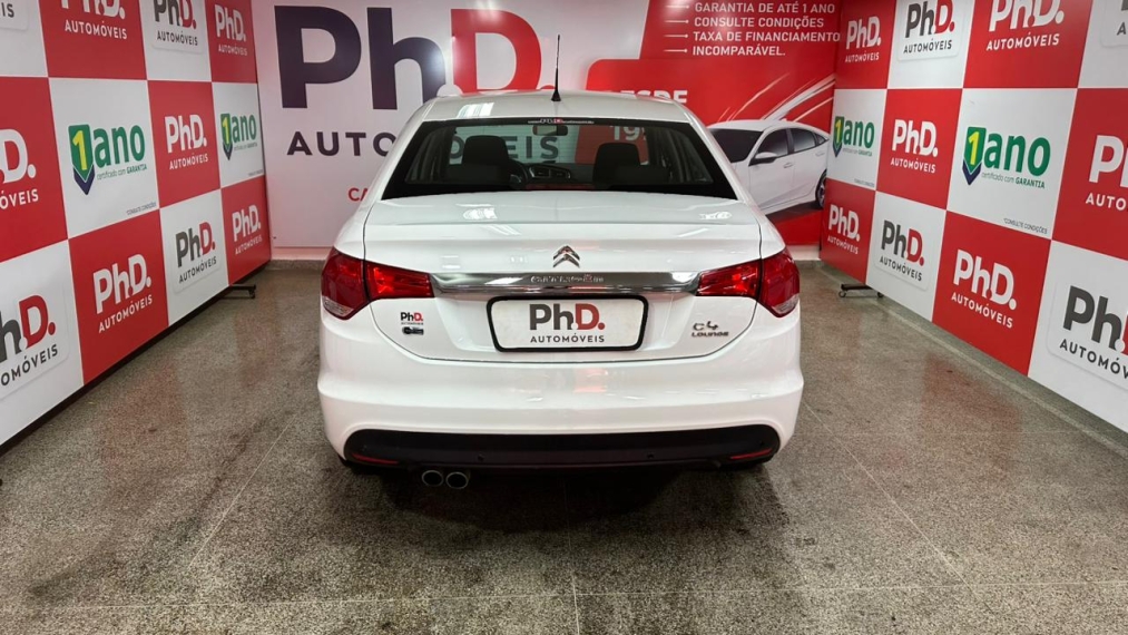 citroen c4 lounge 1.6 origine 16v turbo flex 4p automatico 2017