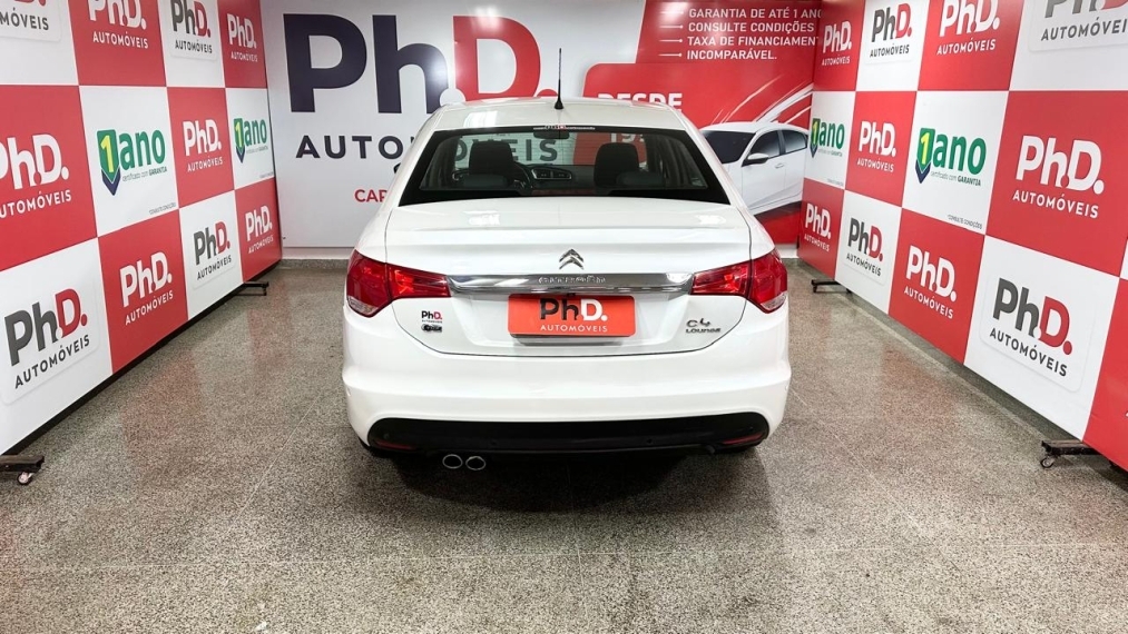citroen c4 lounge 1.6 exclusive 16v turbo gasolina 4p automatico 2014