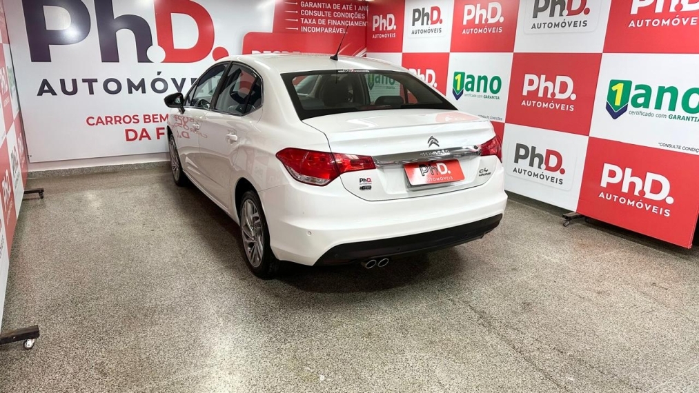 citroen c4 lounge 1.6 exclusive 16v turbo gasolina 4p automatico 2014