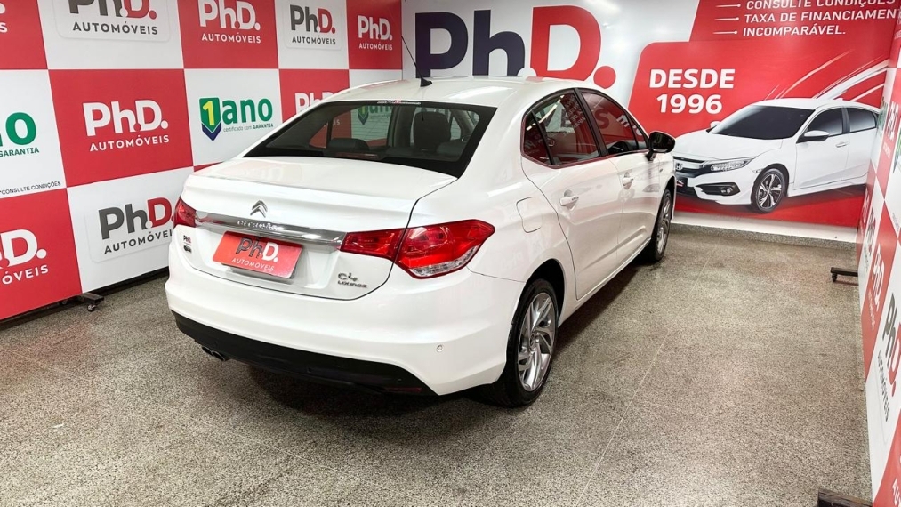 citroen c4 lounge 1.6 exclusive 16v turbo gasolina 4p automatico 2014