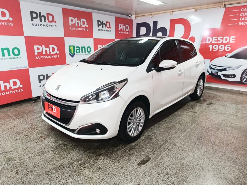 peugeot 208 1.2 allure 12v flex 4p manual 2017