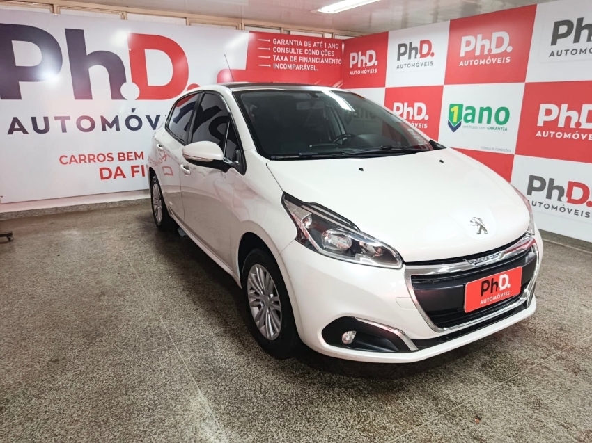 peugeot 208 1.2 allure 12v flex 4p manual 20172