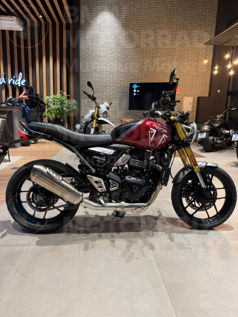 triumph speed 400 red 40 gasolina manual 2025