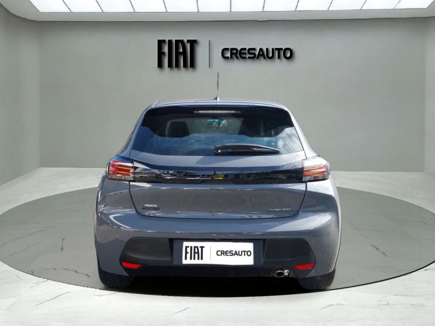 peugeot 208 1.0 turbo 200 flex gt cvt 5p automatico 20254
