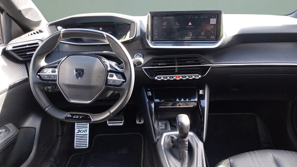 peugeot 208 1.0 turbo 200 flex gt cvt 5p automatico 20258