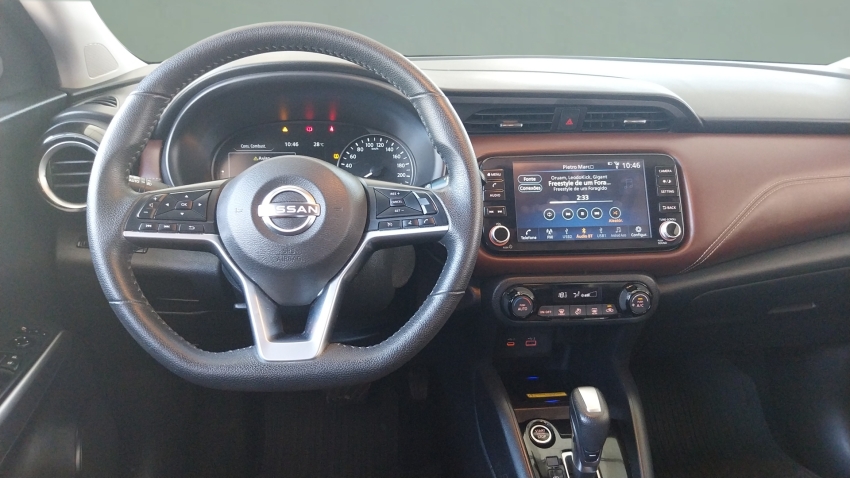 nissan kicks 1.6 16v flexstart exclusive xtronic flex 5p automatico 20248