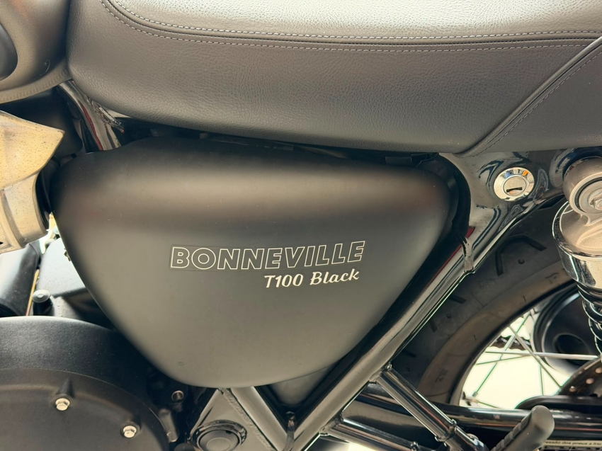 triumph bonneville t100 black gasolina manual 2020/20.6