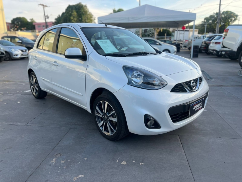 nissan march 1.6 sl 16v flexstart 4p xtronic flex 5p automatico 20204