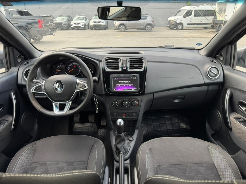 renault sandero 1.6 16v sce flex zen manual eletrico 4p 20216