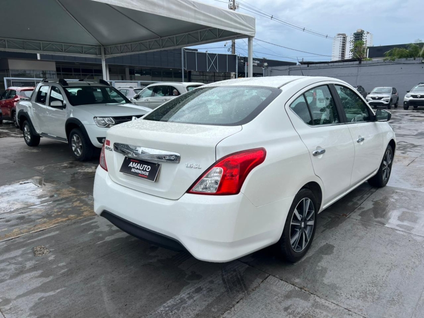 nissan versa 1.6 16v flex sl 4p manual 20185