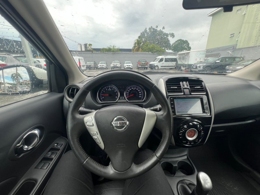 nissan versa 1.6 16v flex sl 4p manual 20188