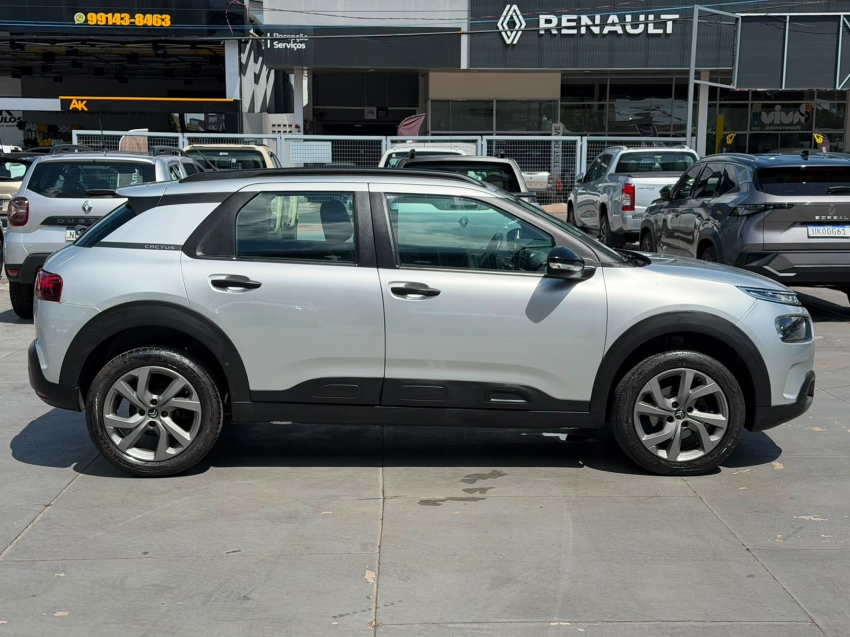 citroen c4 cactus 1.6 vti 120 flex feel eat6 4p automatico 20222