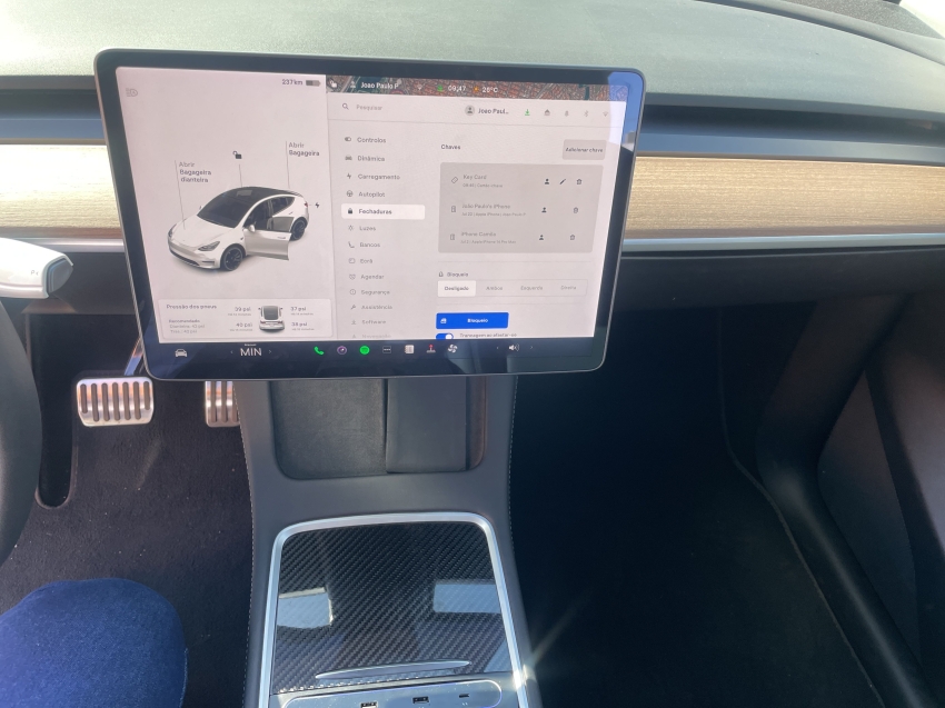 model y p100d long range performance awd eletrico