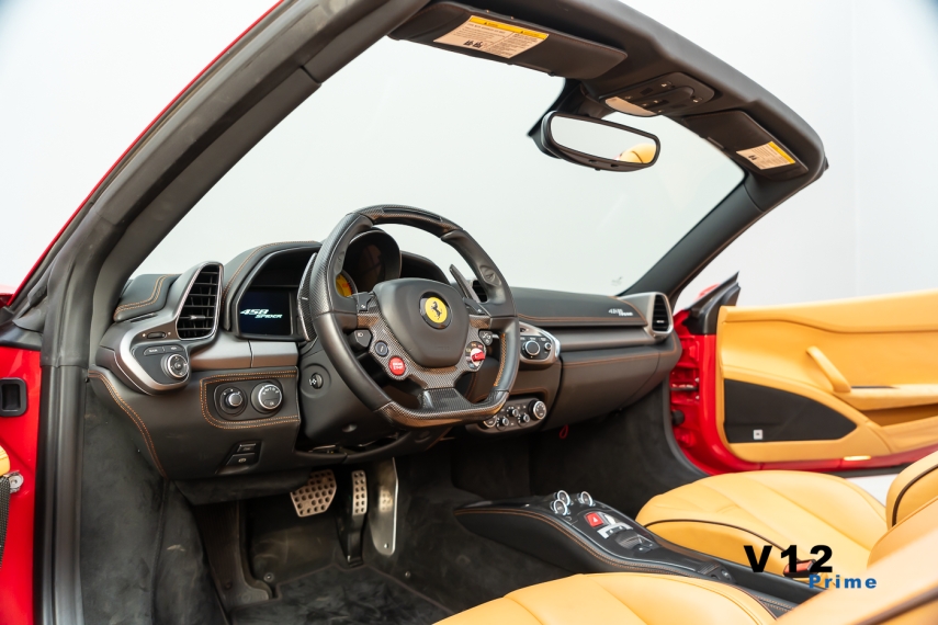 ferrari 458 spider 4.5 v8 gasolina f1-dct 2014