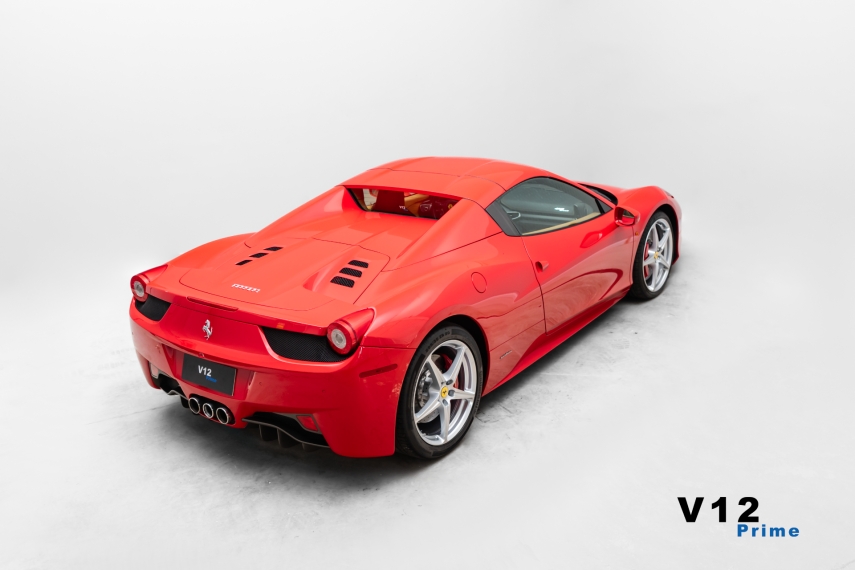 ferrari 458 spider 4.5 v8 gasolina f1-dct 2014