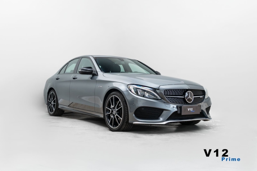 mercedes-benz c 43 amg 3.0 v6 gasolina 4matic 9g-tronic 4p automatico 2017