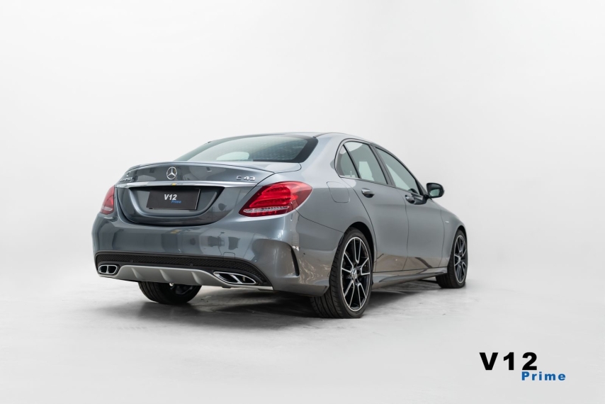 mercedes-benz c 43 amg 3.0 v6 gasolina 4matic 9g-tronic 4p automatico 2017