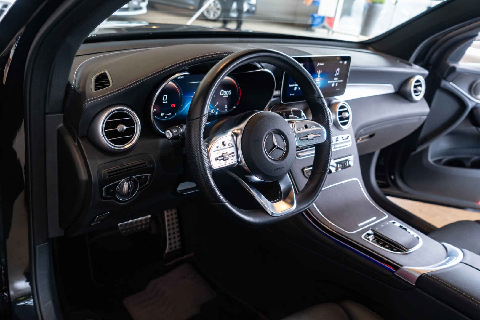 mercedes-benz glc 300 2.0 cgi gasolina coupe amg line 4matic 9g-tronic 4p automatico 20236